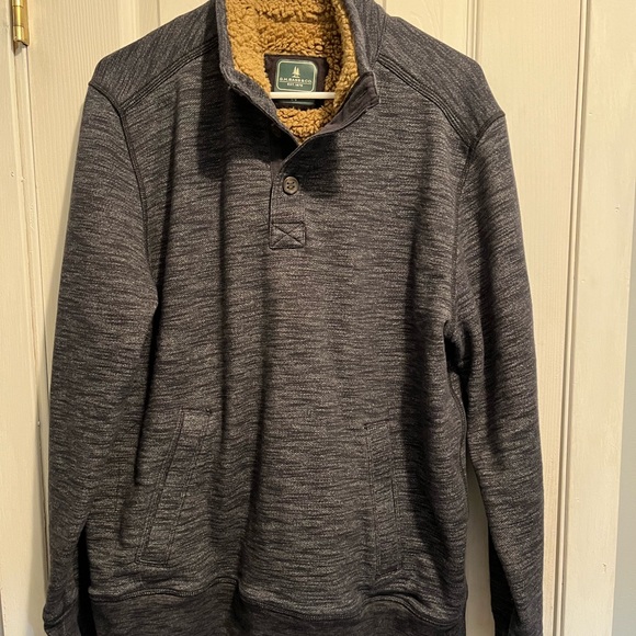 G.H. Bass & Co. Other - GH Bass and Co Men’s Gray Pullover Sweatshirt Sz L